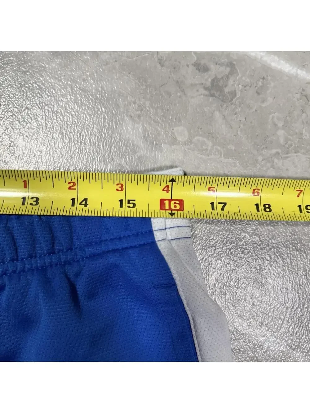 Nike Dri-FIT Blue Colorblock Athletic Shorts XL